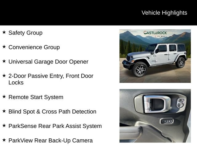 Used 2024 Jeep Wrangler Sport S 4xe w/ Convenience Group image 8