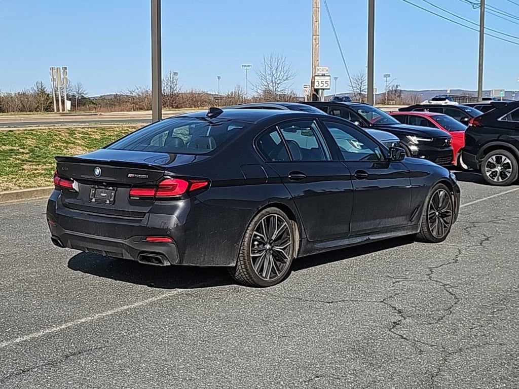 Used 2021 BMW M550i xDrive w/ Shadowloine Package image 12