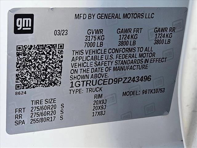 Used 2023 GMC Sierra 1500 Elevation w/ X31 Off-Road Package image 20