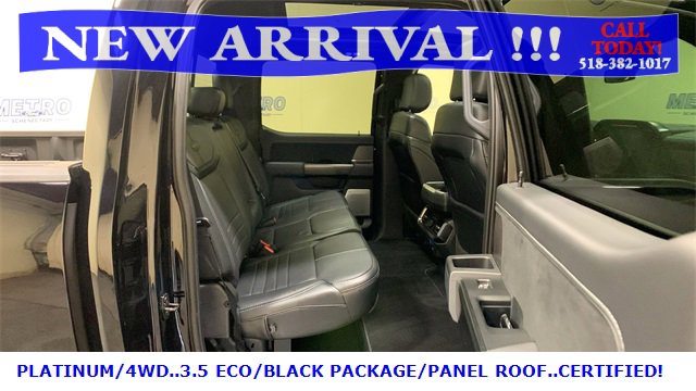 Certified 2023 Ford F150 Platinum w/ Equipment Group 701A High image 16