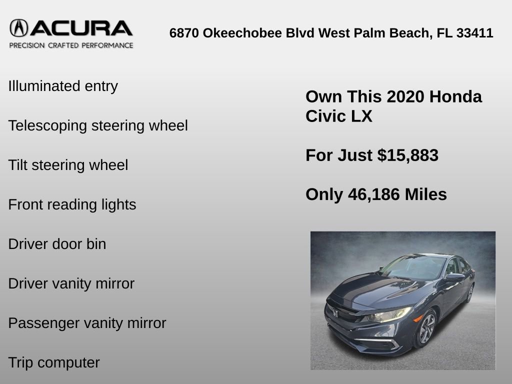 Used 2020 Honda Civic LX image 30