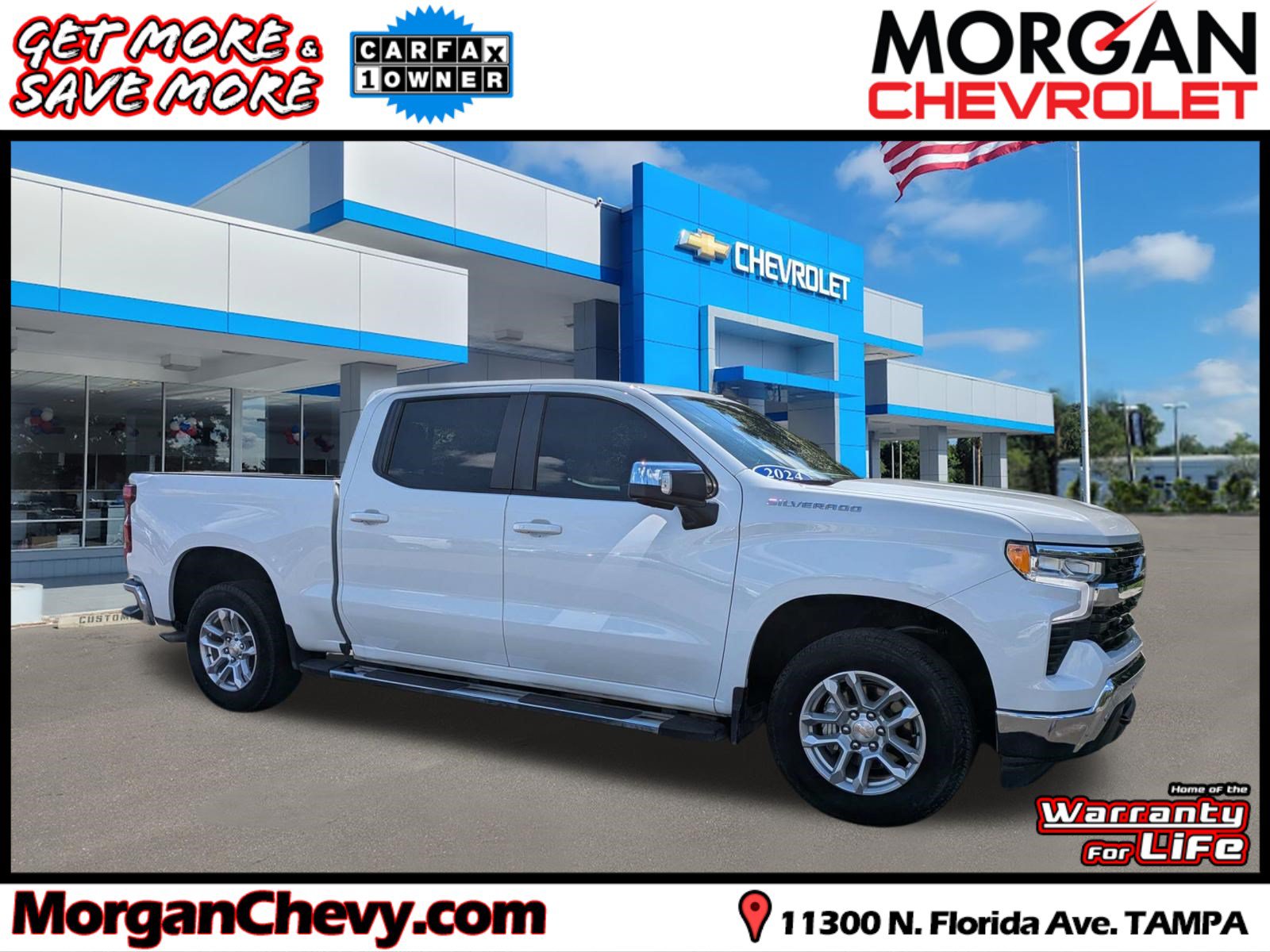 Used 2024 Chevrolet Silverado 1500 LT w/ Safety Package RWD image 1