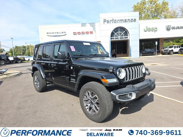 Used 2024 Jeep Wrangler Unlimited Sahara w/ Technology Group AWD/4WD image 1