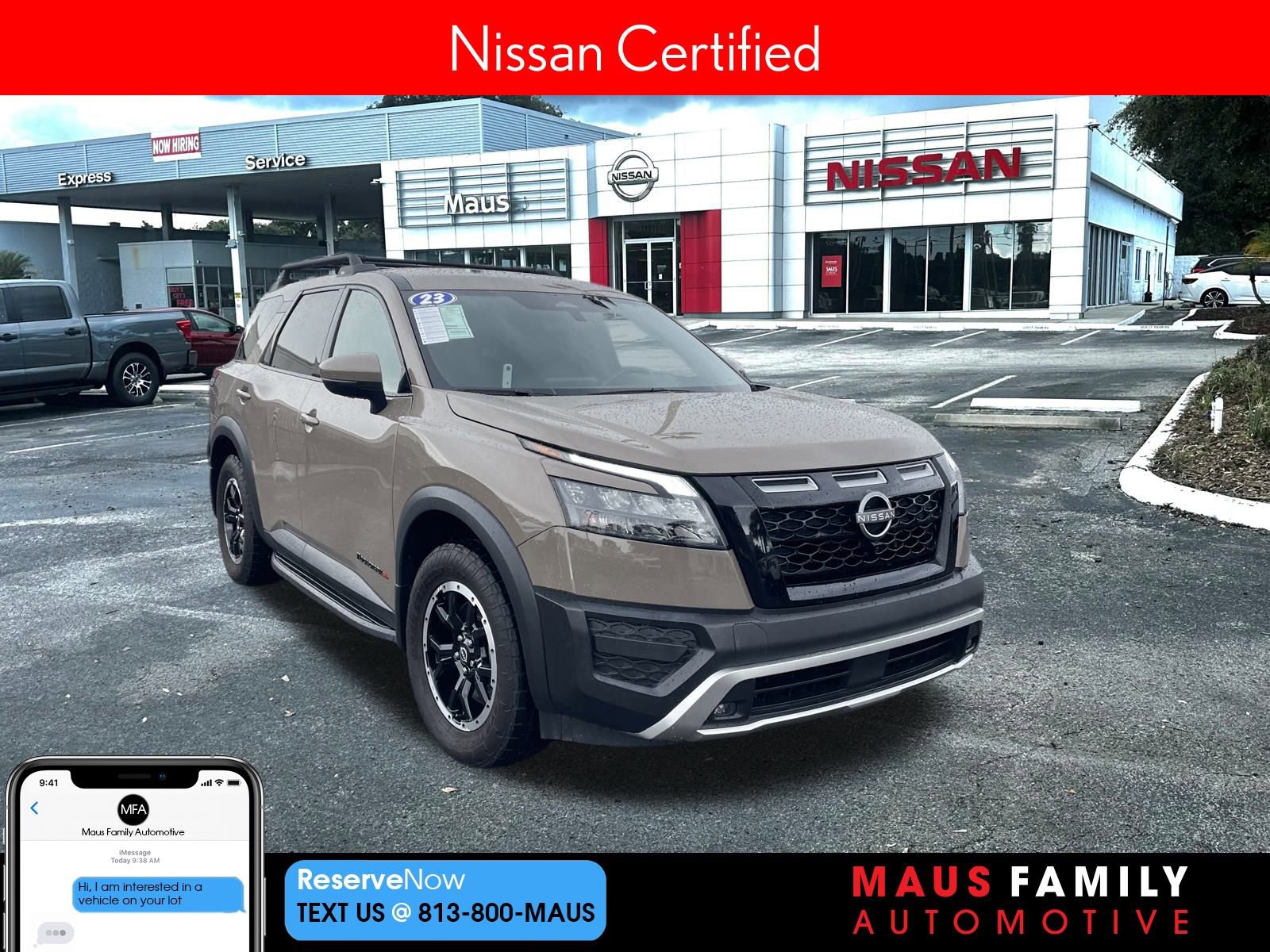 Certified 2023 Nissan Pathfinder Rock Creek
