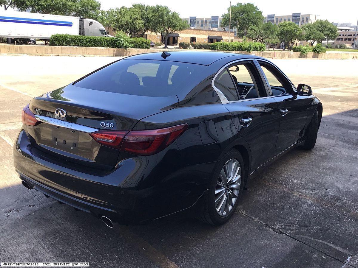 Used 2021 INFINITI Q50 Luxe w/ Cargo Package RWD image 5
