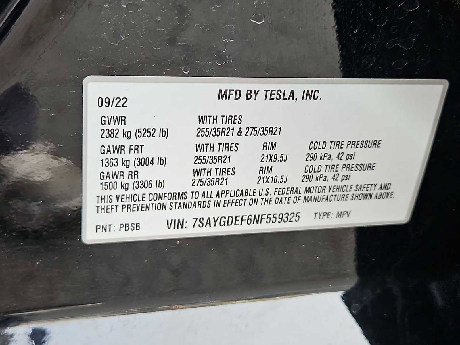 Used 2022 Tesla Model Y Performance image 34