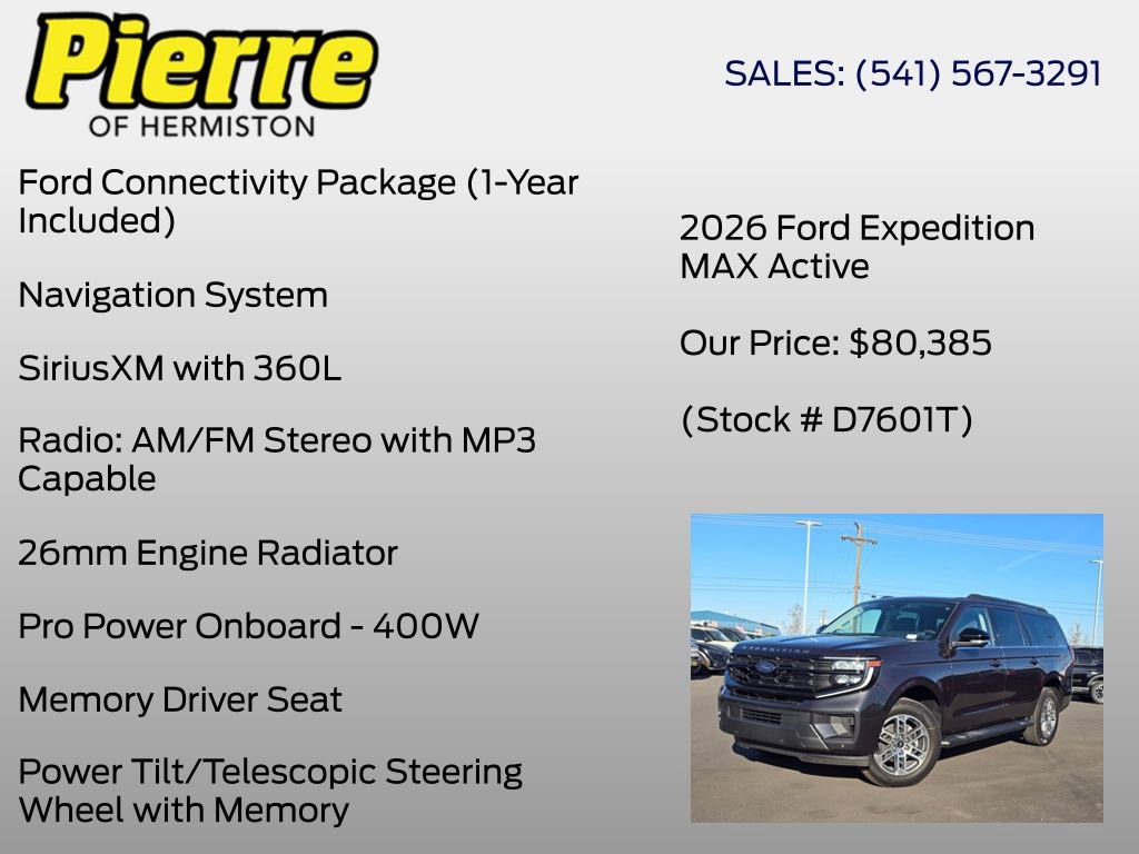 New 2026 Ford Expedition Max Active image 24
