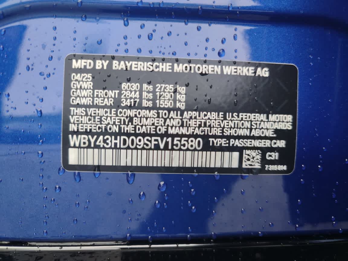 Used 2025 BMW i4 xDrive40i w/ M Sport Package AWD/4WD image 10