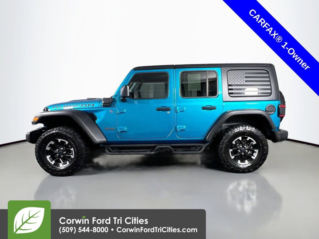 Used 2024 Jeep Wrangler Unlimited Rubicon 4xe w/ Technology Group image 6