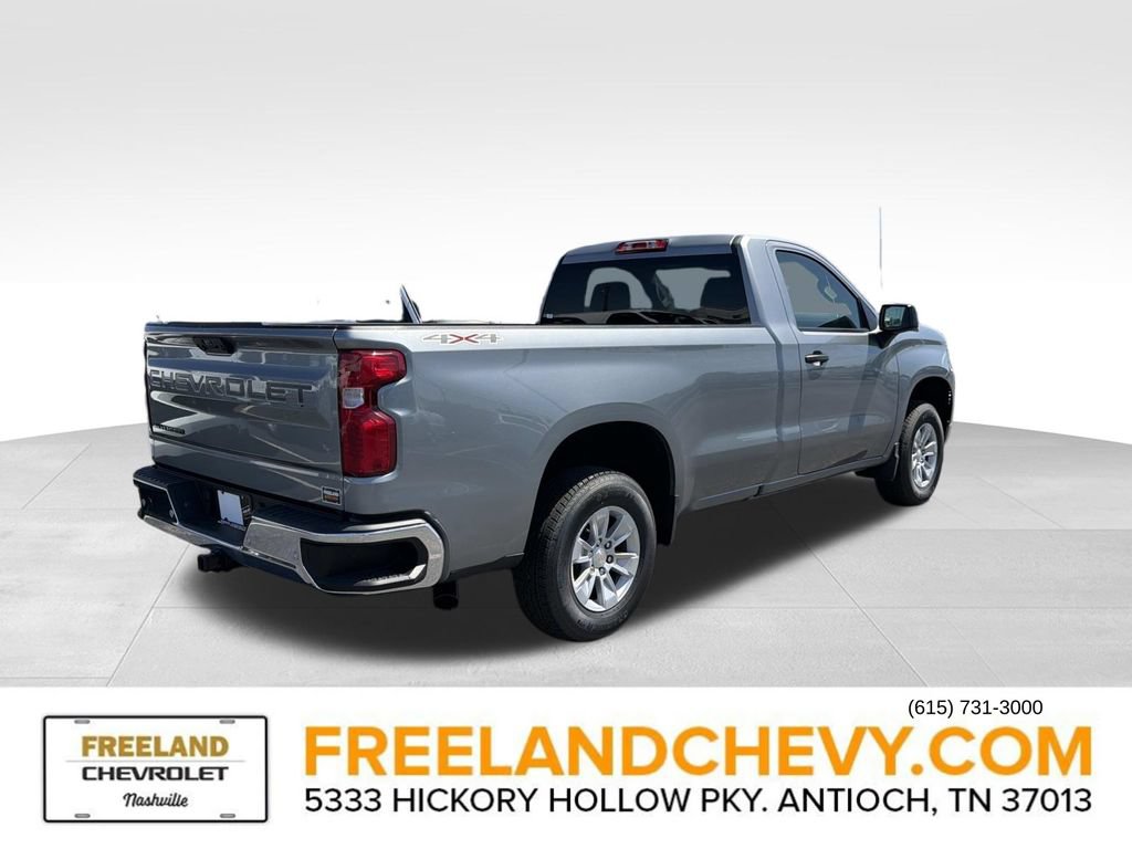 New 2025 Chevrolet Silverado 1500 W/T w/ WT Safety Package AWD/4WD image 3