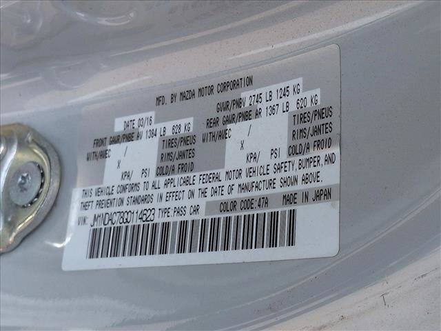 Used 2016 MAZDA MX-5 Miata Club RWD image 18