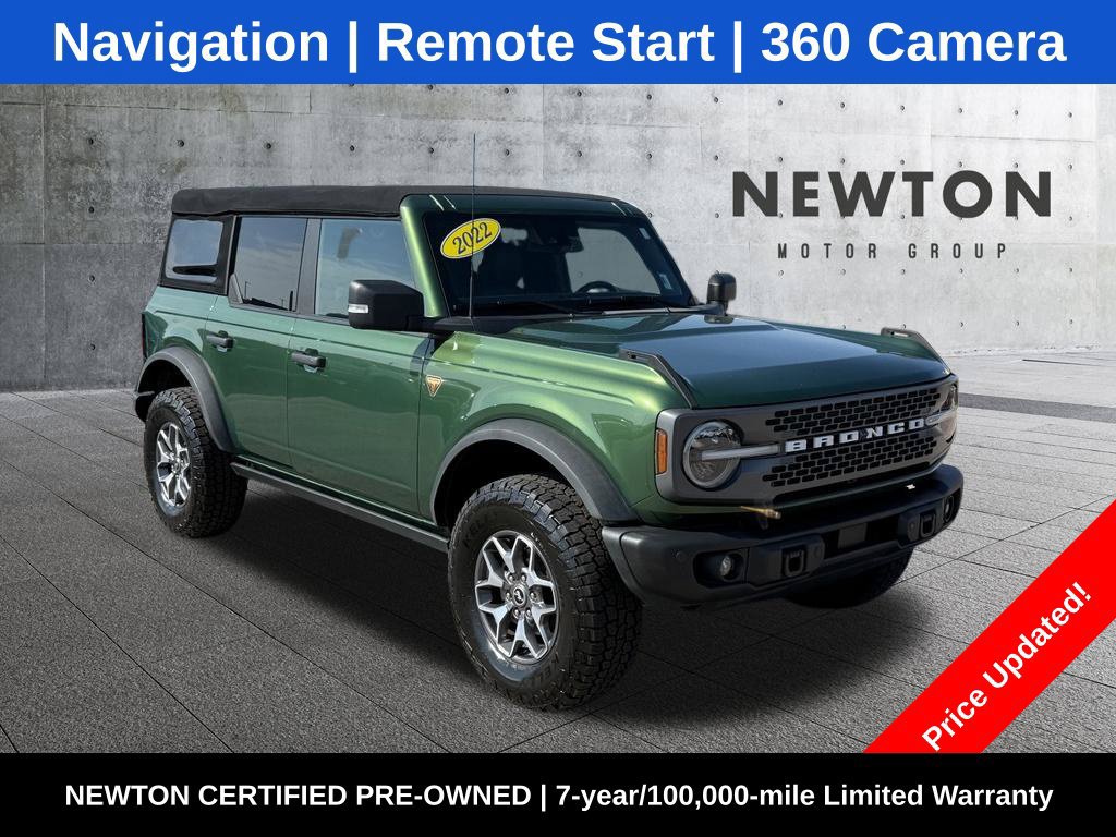 Used 2022 Ford Bronco Badlands