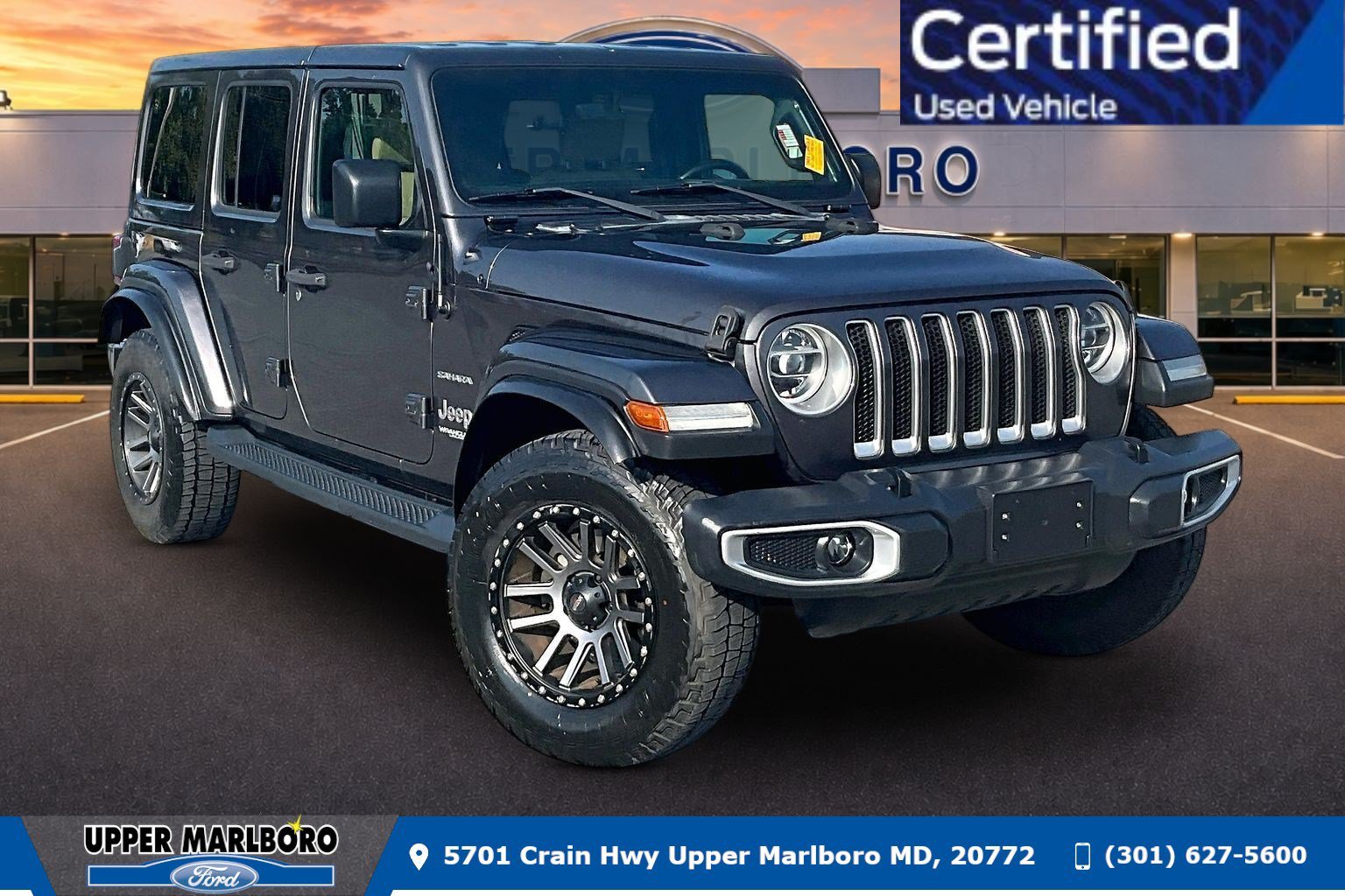 Used 2018 Jeep Wrangler Unlimited Sahara