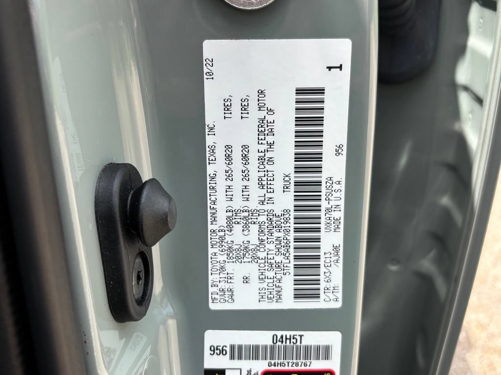 New 2023 Toyota Tundra SR5 RWD image 27