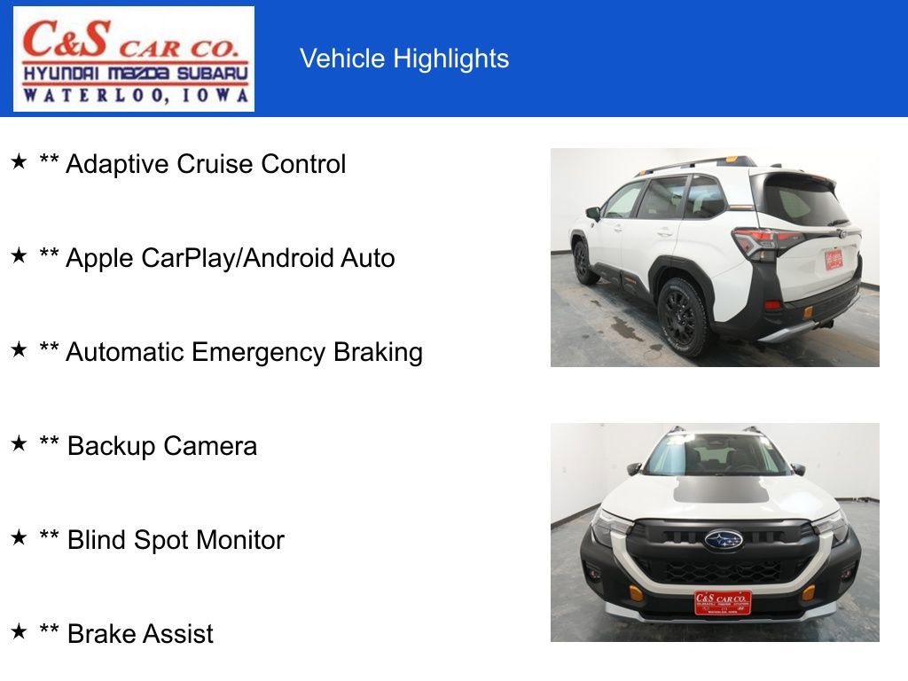 New 2026 Subaru Forester Wilderness w/ Wilderness Plus Package AWD/4WD image 6