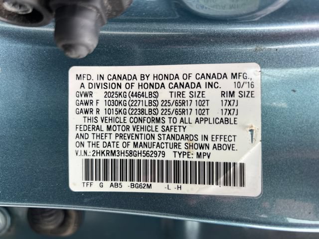Used 2016 Honda CR-V EX image 16