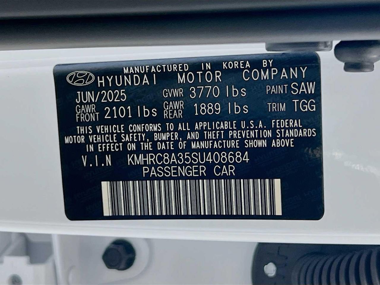 New 2025 Hyundai Venue SEL image 20