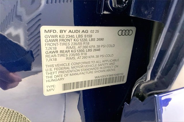 Certified 2025 Audi Q3 2.0T Premium Plus w/ Premium Plus Package image 35