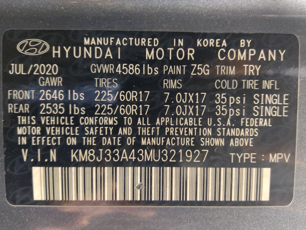 Used 2021 Hyundai Tucson Value FWD image 33