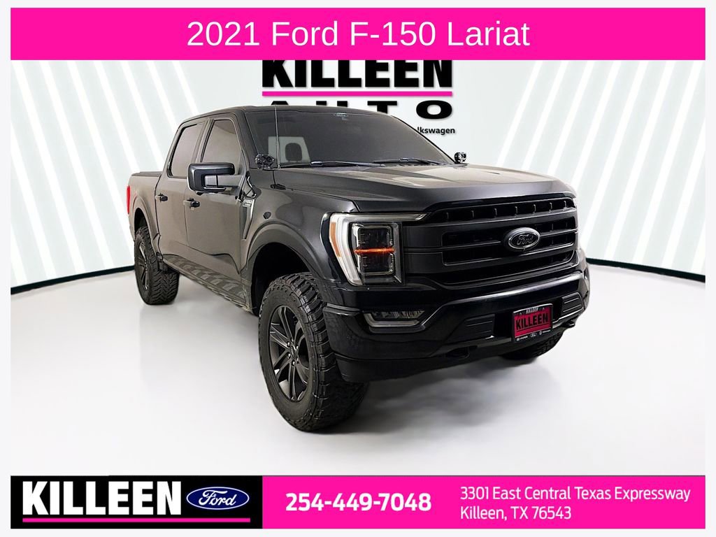 Used 2021 Ford F150 Lariat w/ Equipment Group 502A High AWD/4WD image 1