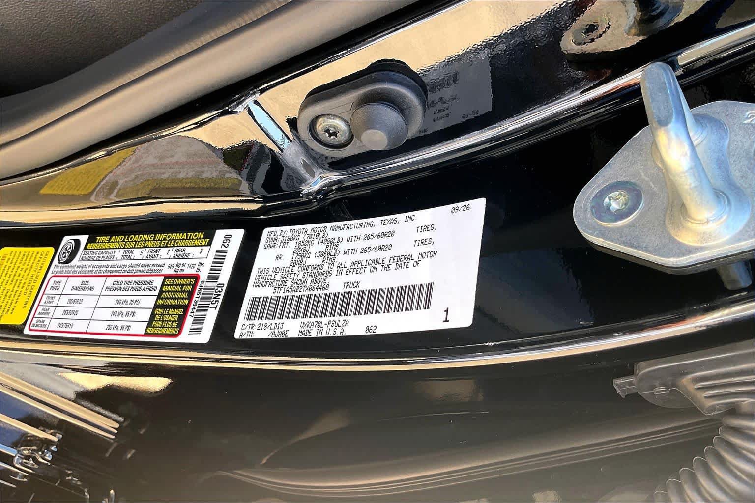 New 2026 Toyota Tundra Limited RWD image 21