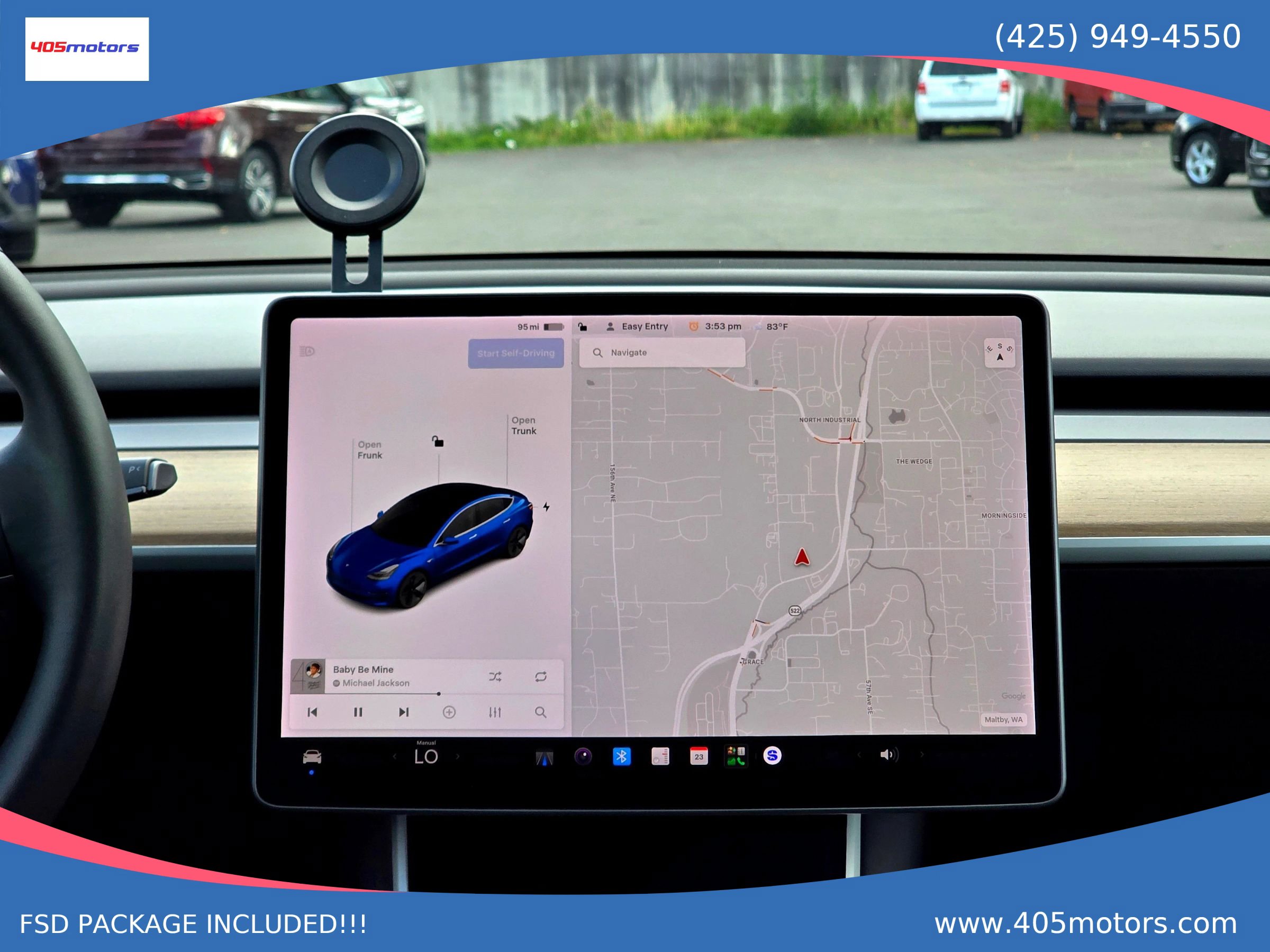 Used 2019 Tesla Model 3 Long Range AWD/4WD image 26