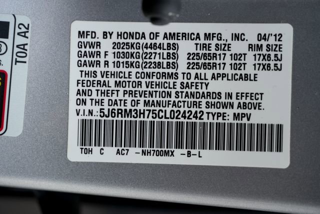 Used 2012 Honda CR-V EX-L image 49
