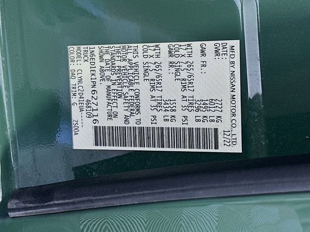 Used 2023 Nissan Frontier SV w/ SV Convenience Package image 30