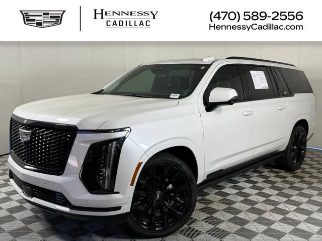 Certified 2025 Cadillac Escalade ESV Sport Platinum w/ LPO, ONYX Package