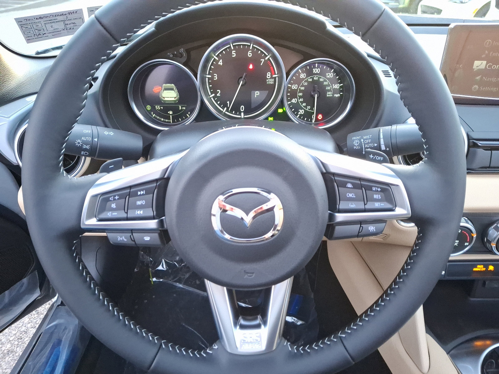 New 2024 MAZDA MX-5 Miata RF Grand Touring image 13