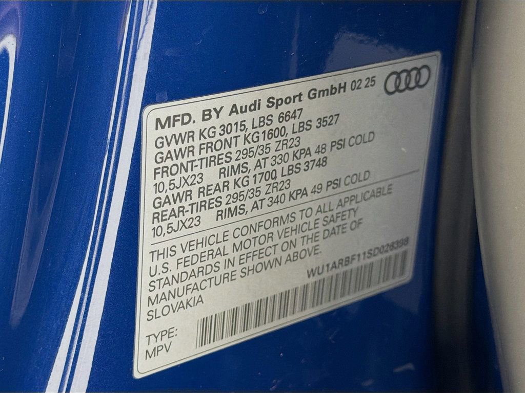 Used 2025 Audi RS Q8 performance image 35