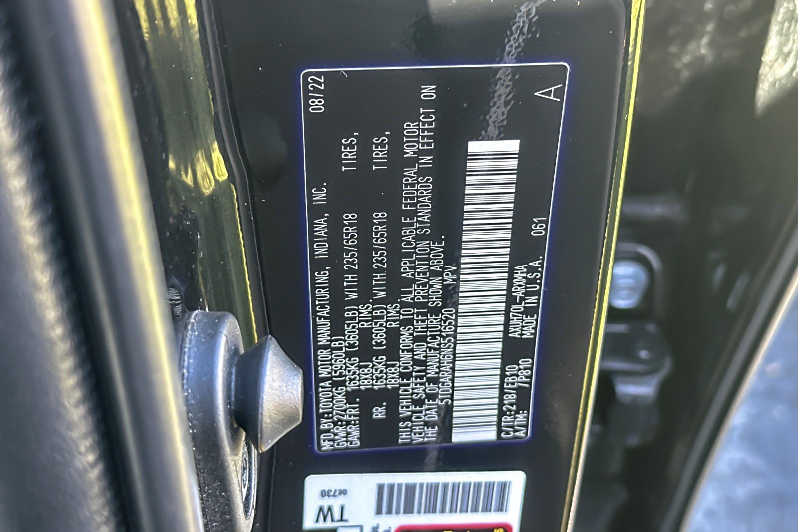 Used 2022 Toyota Highlander XLE image 28