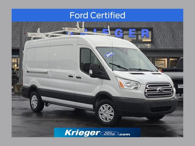 Certified 2019 Ford Transit 250 148 Medium Roof w/ Exterior Upgrade Package RWD image 1
