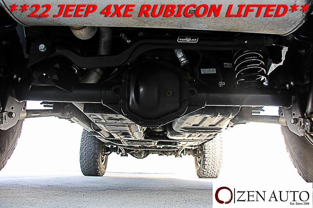 Used 2022 Jeep Wrangler Unlimited Rubicon 4xe w/ Cold Weather Group image 71