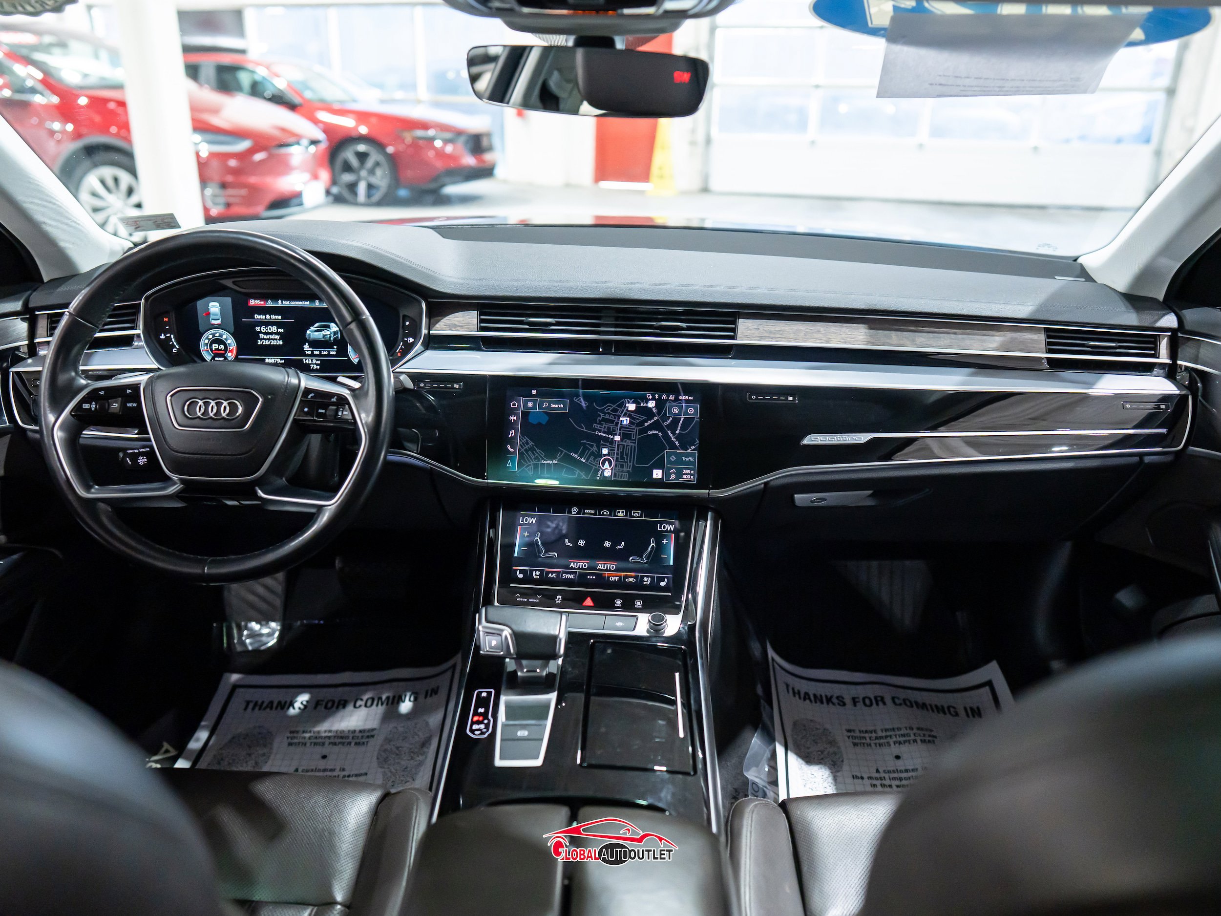 Used 2021 Audi A8 L 4.0T w/ Interior Protection Package image 14