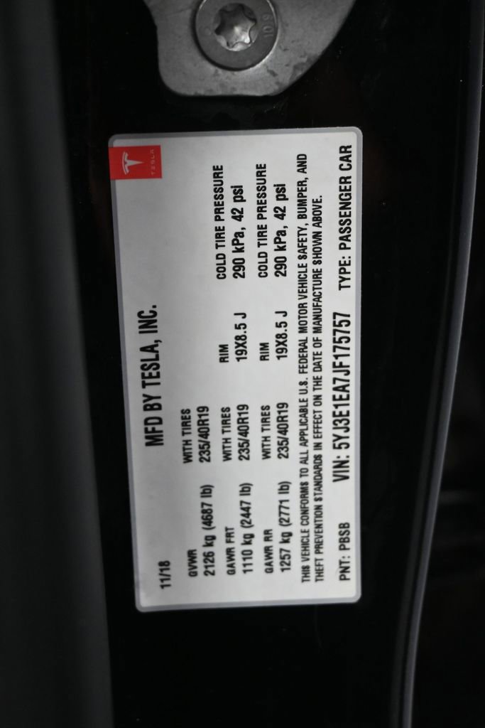 Used 2018 Tesla Model 3 Mid Range image 8