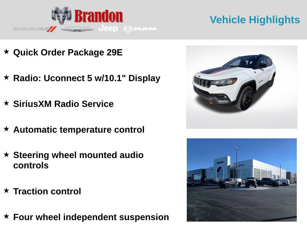 Used 2024 Jeep Compass Trailhawk AWD/4WD image 5