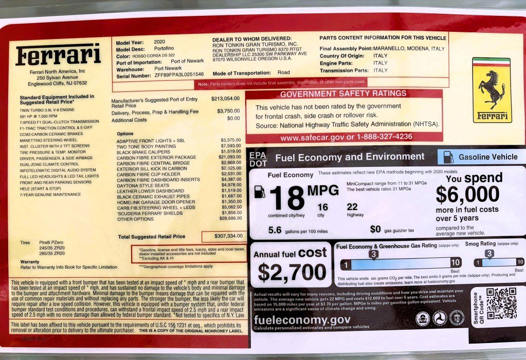 Used 2020 Ferrari Portofino RWD image 52