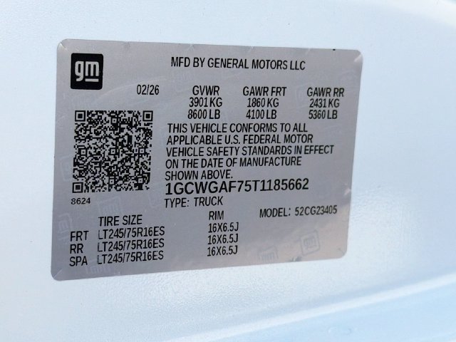 New 2026 Chevrolet Express 2500 w/ Driver Convenience Package RWD image 23