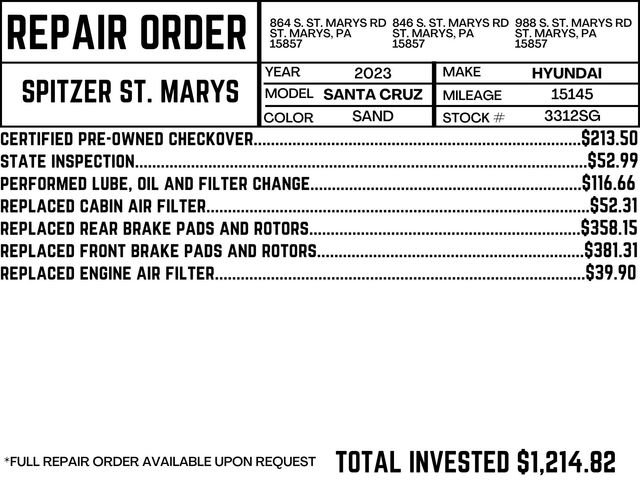 Used 2023 Hyundai Santa Cruz Limited image 4