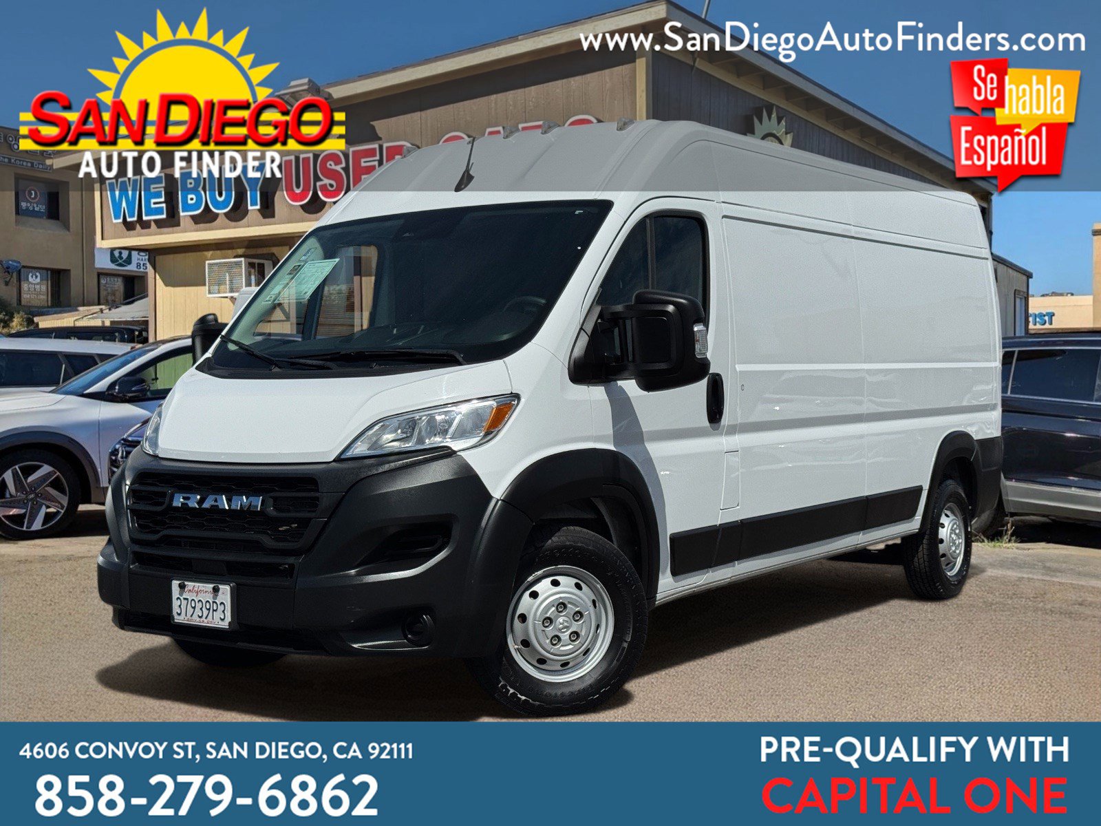 Used 2023 RAM ProMaster 2500 FWD image 1