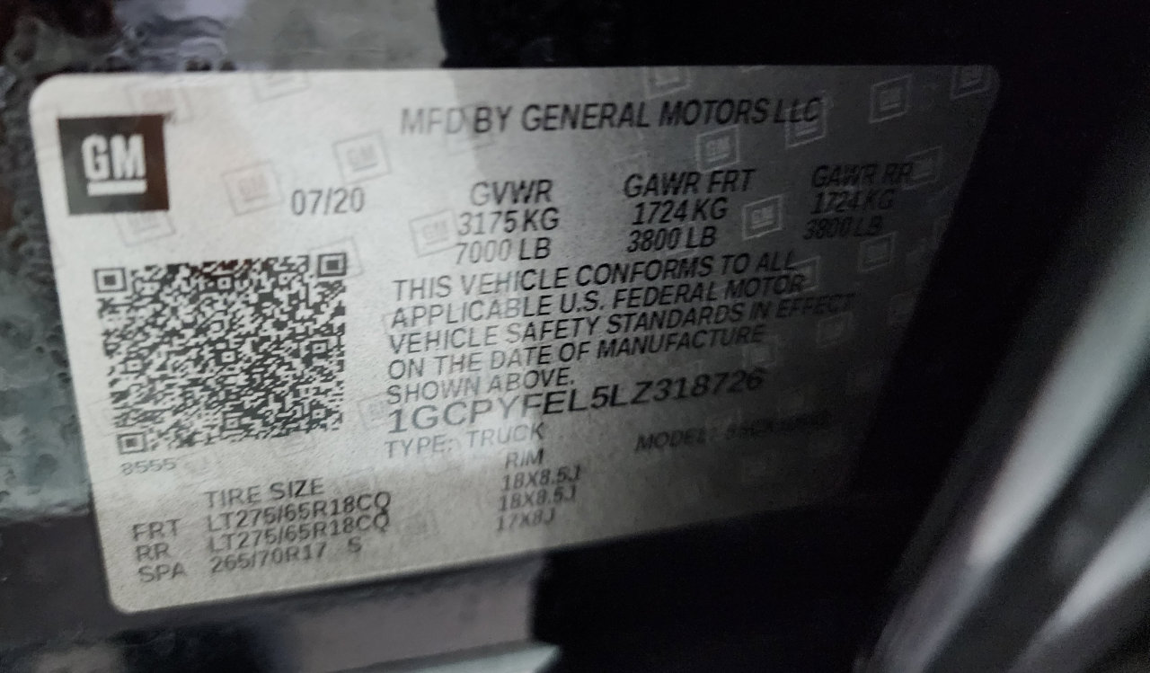 Used 2020 Chevrolet Silverado 1500 LT Trail Boss image 43