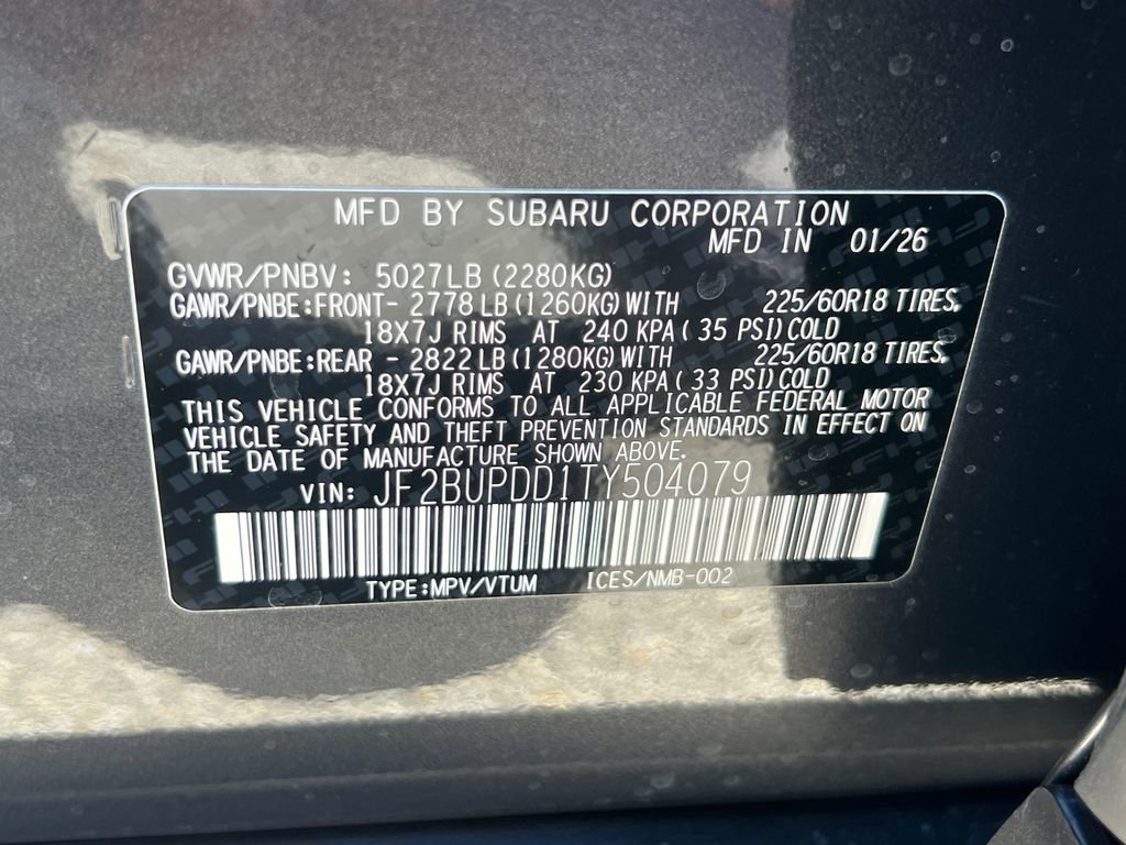 New 2026 Subaru Outback Limited AWD/4WD image 31
