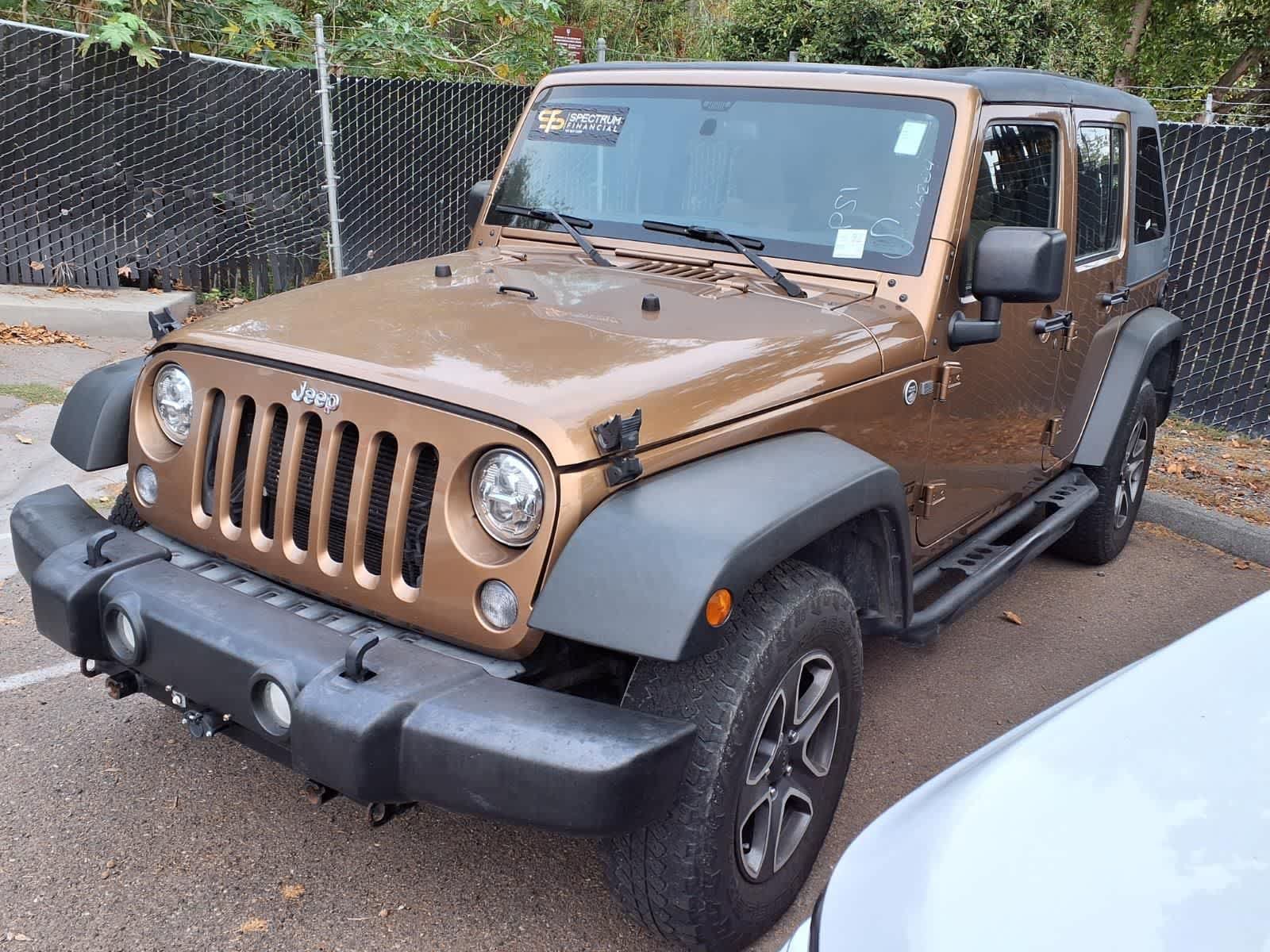 Used 2015 Jeep Wrangler Unlimited Sport
