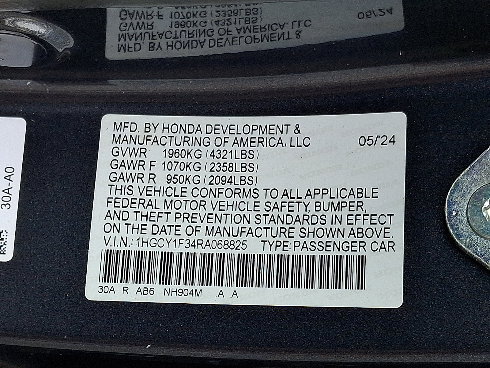 Used 2024 Honda Accord EX image 28