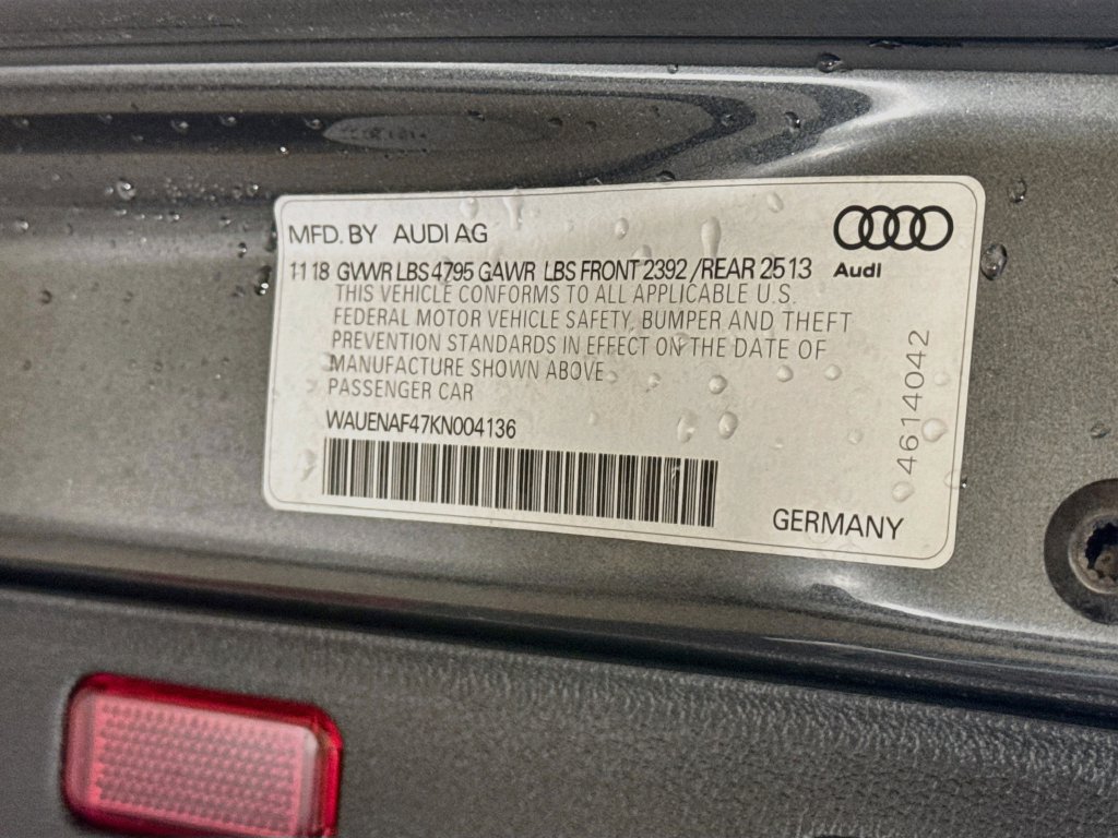 Used 2019 Audi A4 2.0T Premium Plus w/ Premium Plus Package AWD/4WD image 42