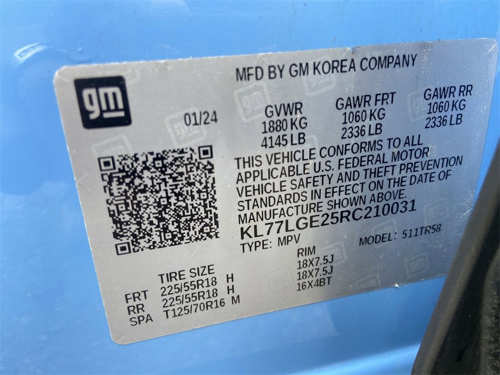 Certified 2024 Chevrolet Trax RS image 33