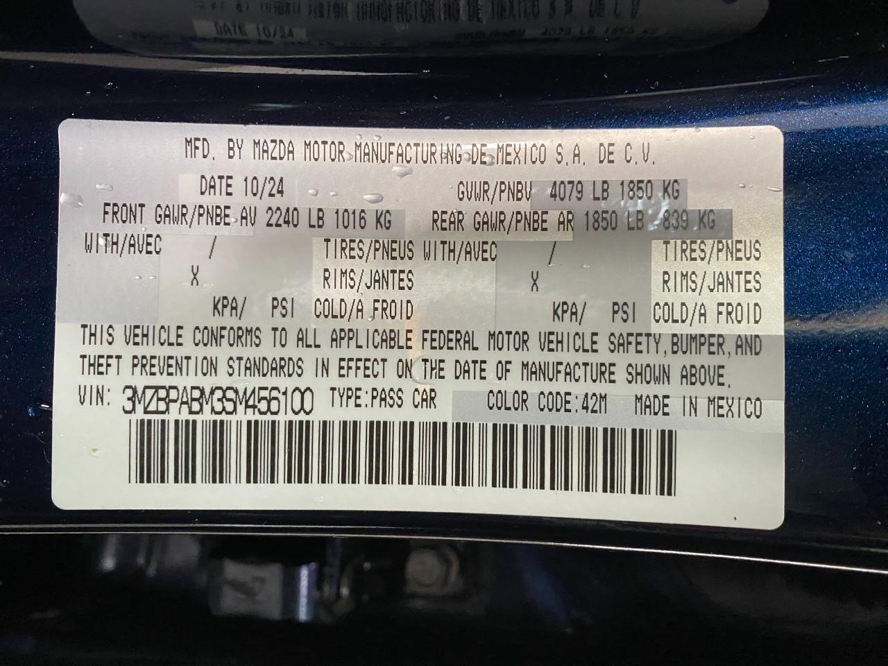 Used 2025 MAZDA MAZDA3 s FWD image 29