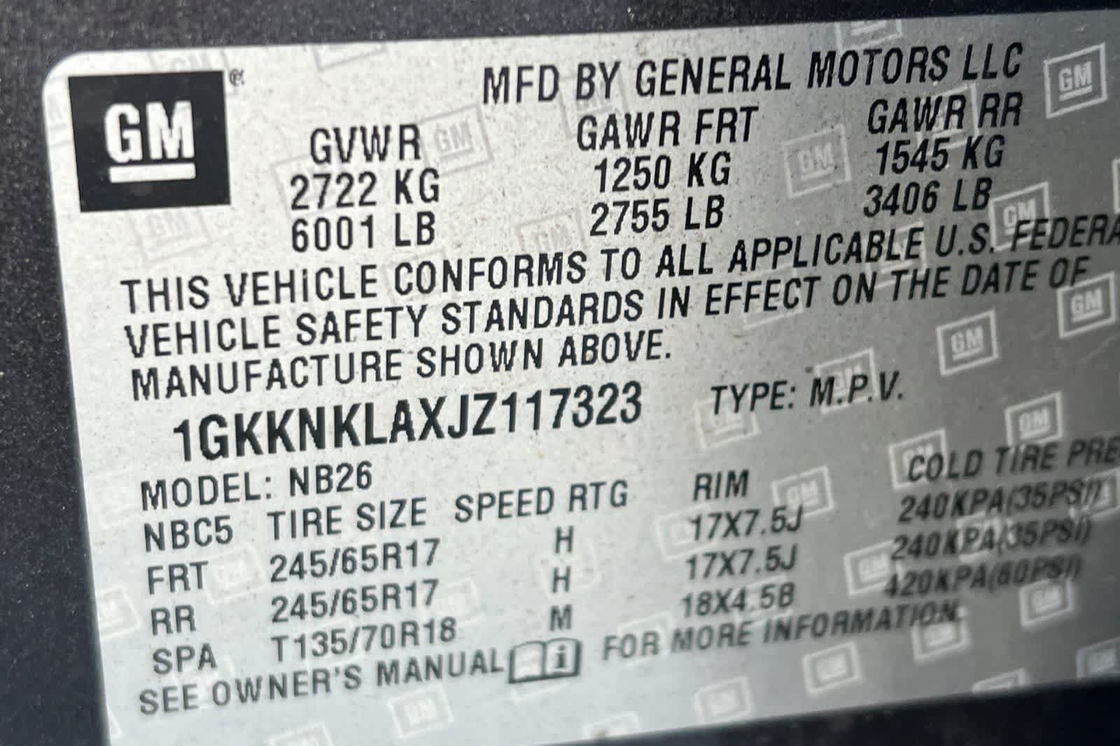 Used 2018 GMC Acadia SLE FWD image 30