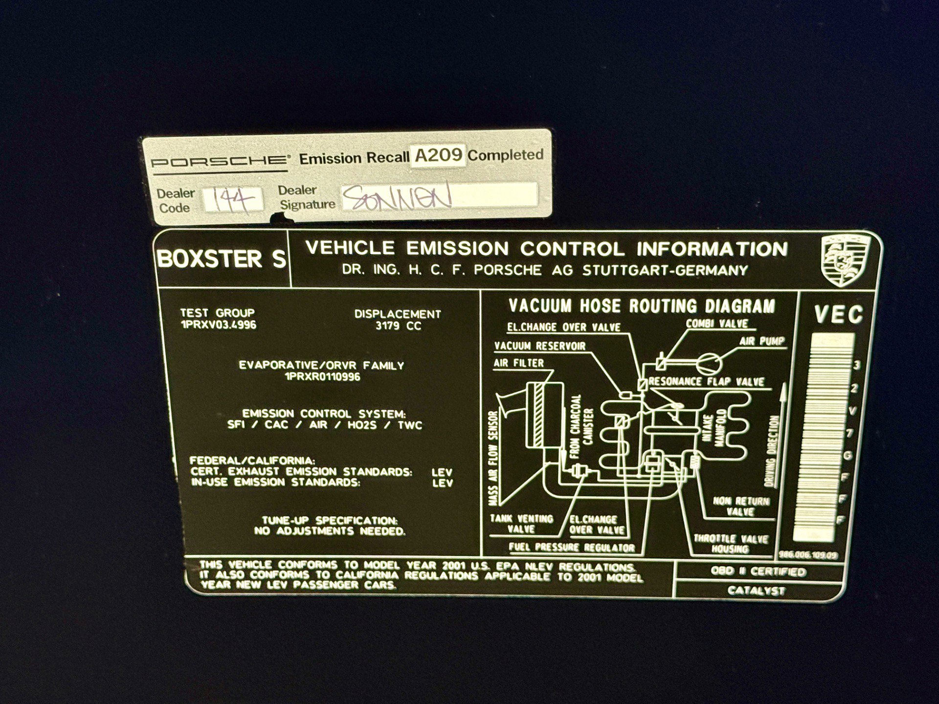 Used 2001 Porsche Boxster S image 45